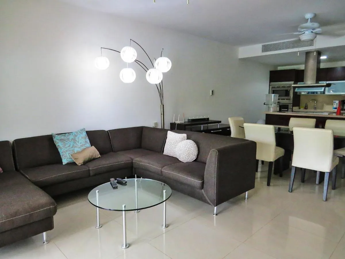 Ferienwohnung Impecable Y Lujoso Departamento Frente Al Mar En Mareazul Del Club De Golf Corasol Playa del Carmen 0*,  Mexiko