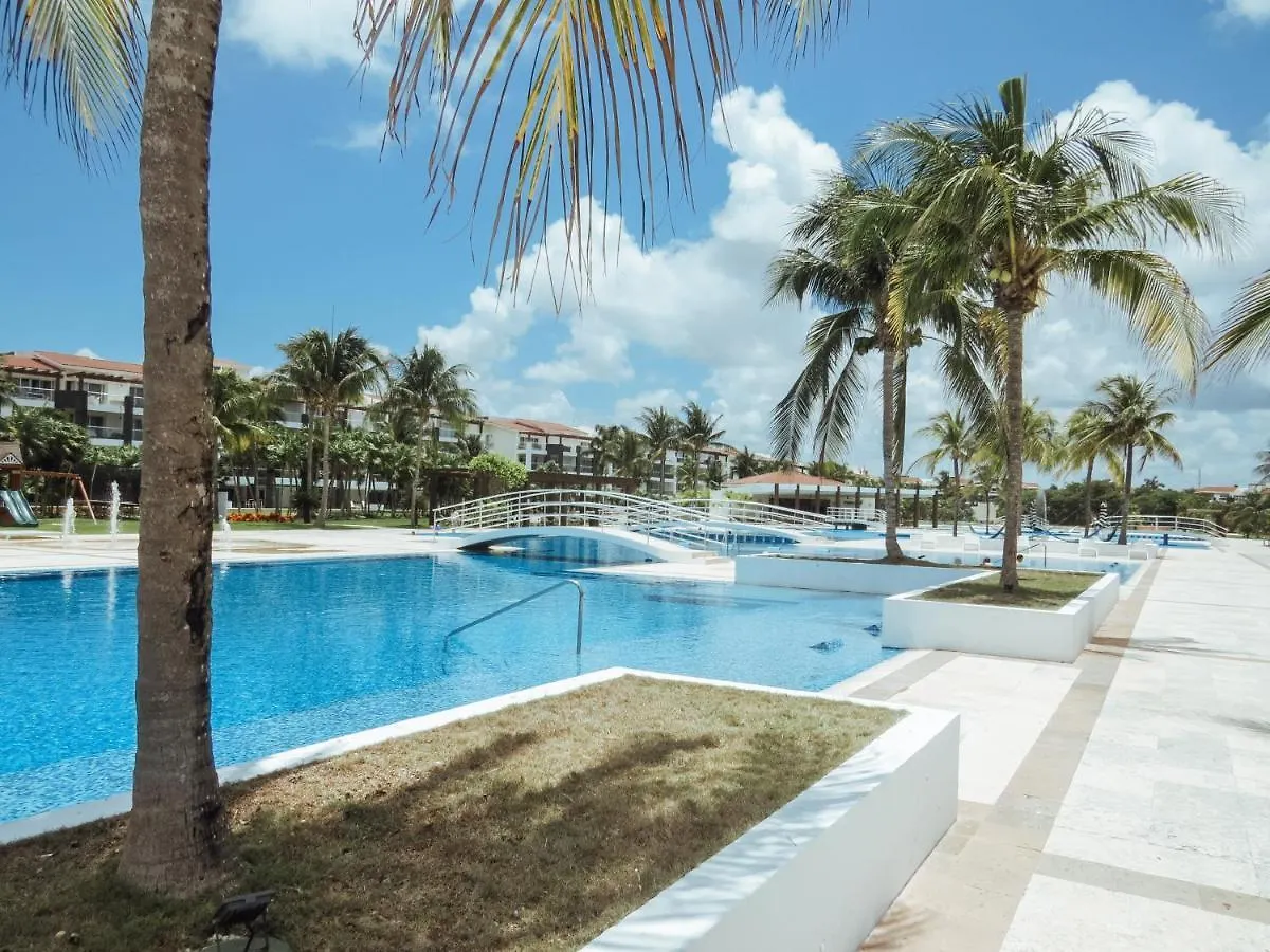 Impecable Y Lujoso Departamento Frente Al Mar En Mareazul Del Club De Golf Corasol Apartment Playa del Carmen Mexico