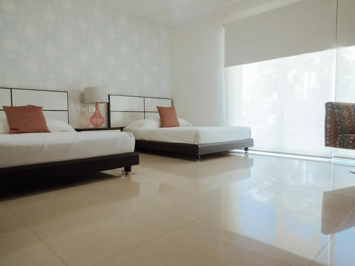 Impecable Y Lujoso Departamento Frente Al Mar En Mareazul Del Club De Golf Corasol Apartment Playa del Carmen
